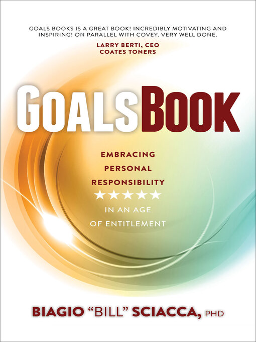 Title details for Goals Book by Biagio "Bill" Sciacca - Available